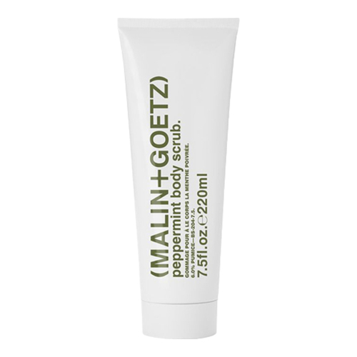 Malin + Goetz Peppermint Body Scrub, 220ml/7.44 fl oz Malin + Goetz Peppermint Body Scrub on white background
