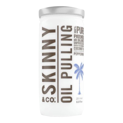Skinny & Co. Peppermint Oil Pulling, 59ml/2 fl oz Skinny & Co. Peppermint Oil Pulling on white background