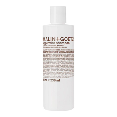 Malin + Goetz Peppermint Shampoo, 236ml/7.98 fl oz Malin + Goetz Peppermint Shampoo on white background