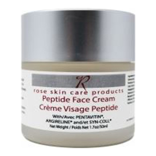 Rose Skin Care Peptide Face Cream, 50ml/1.69 fl oz Rose Skin Care Peptide Face Cream on white background