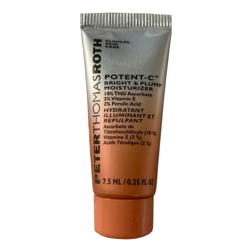 Peter Thomas Roth Potent-C Bright And Plump Moisturizer, 7.5ml/0.25 fl oz Naturally Yours Peter Thomas Roth Potent-C Bright And Plump Moisturizer on white background
