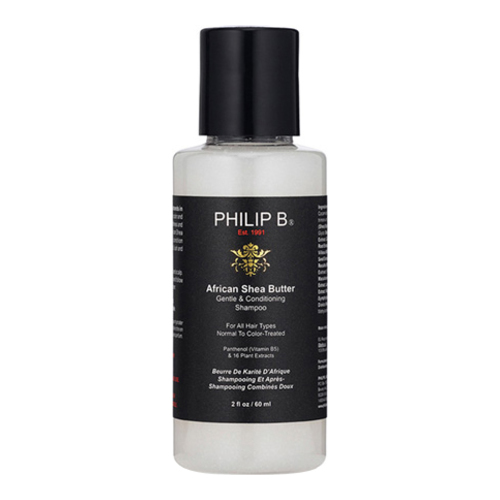 Philip B Botanical African Shea Butter Gentle and Conditioning Shampoo, 60ml/2 fl oz Philip B Botanical African Shea Butter Gentle and Conditioning Shampoo on white background