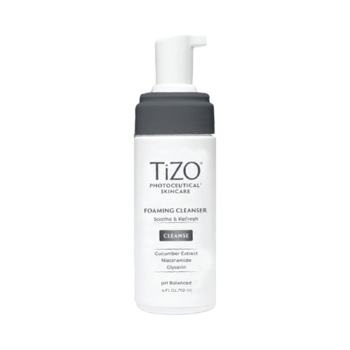 TiZO Photoceutical Gentle Foaming Cleanser on white background