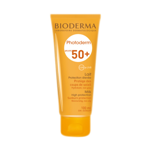 Bioderma Photoderm Milk SPF 50+, 100ml/3.4 fl oz Bioderma Photoderm Milk SPF 50+ on white background