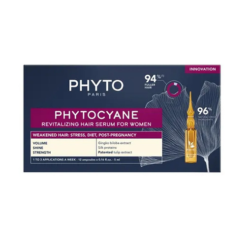 Phyto Phytocyane Revitalizing Serum, 12 vials