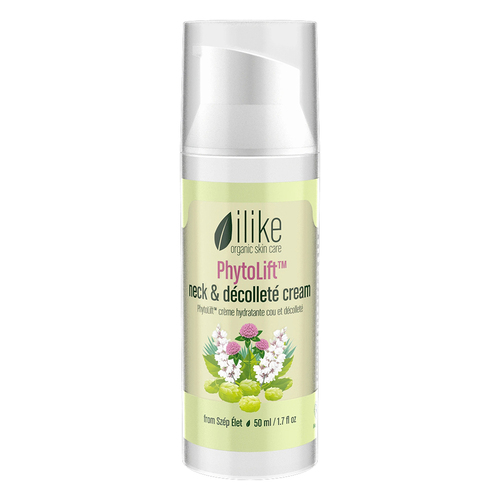 ilike Organics Phytolift Neck and Decollete Cream, 50ml/1.7 fl oz ilike Organics Phytolift Neck and Decollete Cream on white background