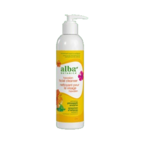 Alba Botanica Pineapple Enzyme Facial Cleanser on white background