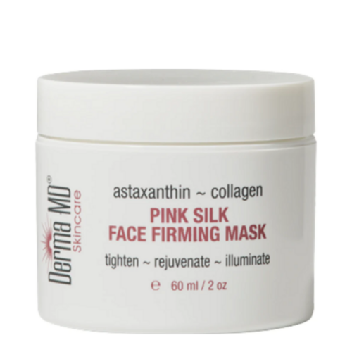 Derma MD Pink Silk Face Firming Mask, 60ml/2.03 fl oz Derma MD Pink Silk Face Firming Mask on white background