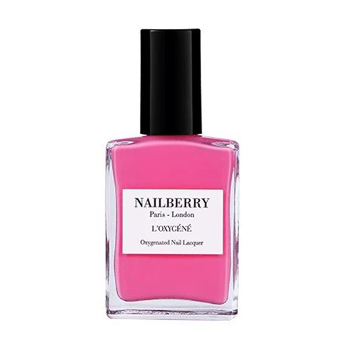 Nailberry Minty Fresh, 15ml/0.5 fl oz Nailberry Peony Blush on white background