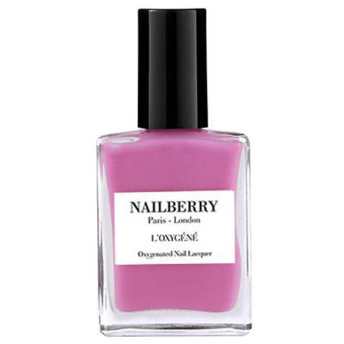 Nailberry Minty Fresh, 15ml/0.5 fl oz Nailberry Peony Blush on white background