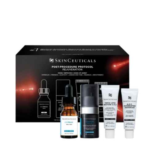 SkinCeuticals Post-procedure Protocol Rejuvenation Kit on white background