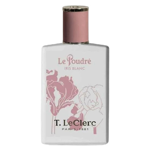 T LeClerc Poudre Iris Blanc on white background
