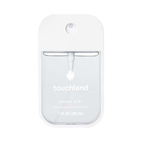 Touchland Power Mist Hydrating Hand Sanitizer - Beach Coco, 30ml/1.01 fl oz Touchland Power Mist Hydrating Hand Sanitizer - Beach Coco on white background