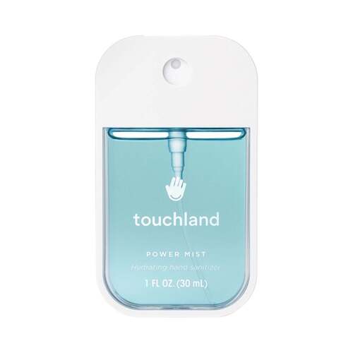 Touchland Power Mist Hydrating Hand Sanitizer - Frosted Mint, 30ml/1.01 fl oz Touchland Power Mist Hydrating Hand Sanitizer - Frosted Mint on white background
