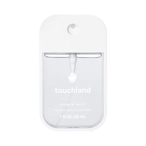 Touchland Power Mist Hydrating Hand Sanitizer - Rainwater, 30ml/1.01 fl oz Touchland Power Mist Hydrating Hand Sanitizer - Rainwater on white background