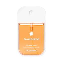 Power Mist Hydrating Hand Sanitizer - Velvet Peach on white background