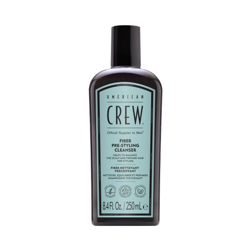 American Crew Pre-Styling Cleanser Fiber, 250ml/8.45 fl oz American Crew Pre-Styling Cleanser Fiber on white background