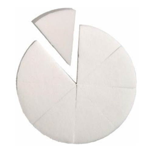 RVB Lab Pre-cut sponge on white background