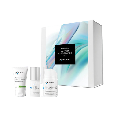 ProDerm Premium Trio Regeneration Set, 1 set ProDerm Premium Trio Regeneration Set on white background
