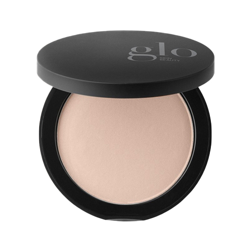 Glo Skin Beauty Pressed Base - Golden Dark, 10g/0.35 oz Glo Skin Beauty Pressed Base - Beige on white background