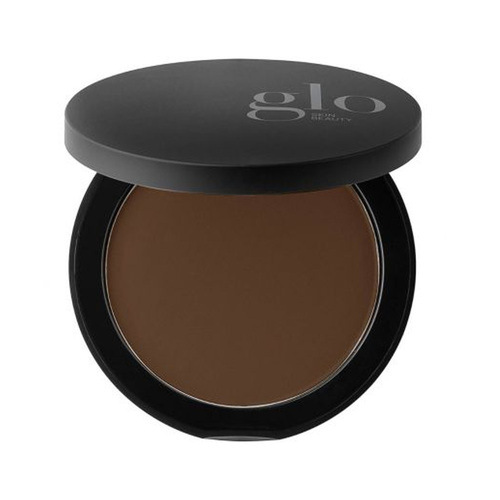 Glo Skin Beauty Pressed Base - Golden Dark, 10g/0.35 oz Glo Skin Beauty Pressed Base - Beige on white background
