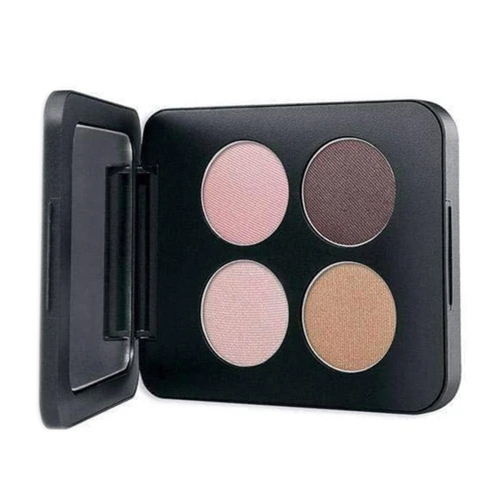 Youngblood Pressed Mineral Eyeshadow Quad - City Chic on white background