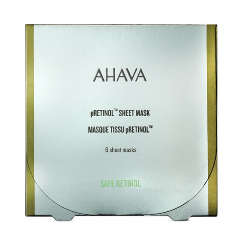 Ahava Pretinol Sheet Mask, 1 sheet Ahava Pretinol Sheet Mask on white background