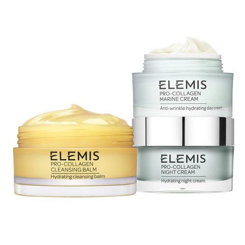 Elemis Pro-Collagen Celebration Trio on white background