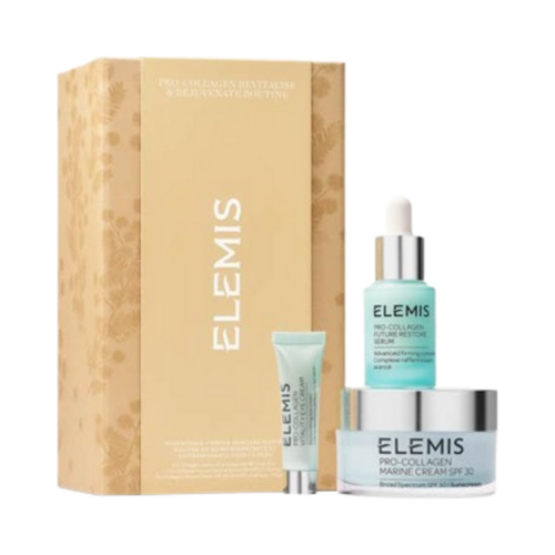 Elemis Pro-Collagen Revitalise and Rejuvenate Routine on white background