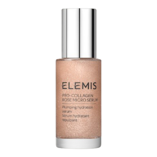 Elemis Pro-Collagen Rose Micro Serum on white background