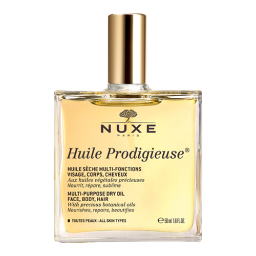 Nuxe Prodigieuse Dry Oil on white background