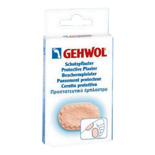 Gehwol Protective Plaster (Oval), 4 pieces