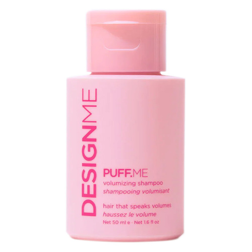 DESIGNME  Puff.ME Volumizing Shampoo on white background