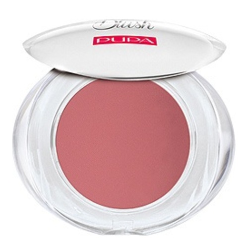 Pupa Like a Doll Compact Blush - 202 Dark Apricot, 1 piece Pupa Like a Doll Compact Blush - 103 Candy Pink on white background
