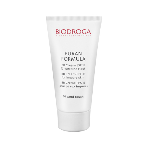 Biodroga Puran Formula Tinted Day Cream - 01 Sand Touch, 40ml/1.7 fl oz Biodroga Puran Formula Tinted Day Cream - 01 Sand Touch on white background