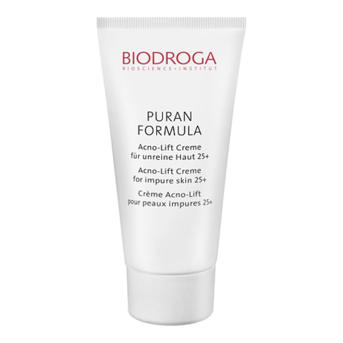 Biodroga Puran Formula Acno-Lift Cream 25+ on white background
