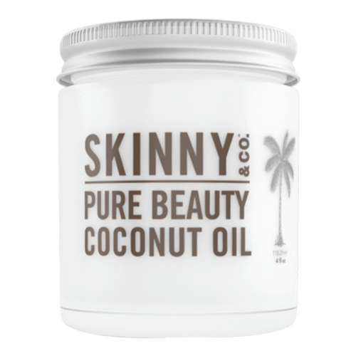 Skinny & Co. Pure Beauty Coconut Oil, 118ml/4 fl oz Skinny & Co. Pure Beauty Coconut Oil on white background