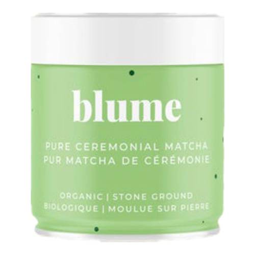 Blume Pure Ceremonial Matcha, 30g/1.06 oz Blume Pure Ceremonial Matcha on white background