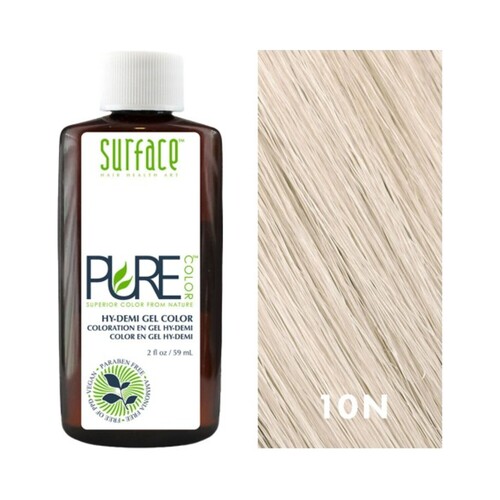 Surface Pure Color 10N Ivory Natural, 59ml/2 fl oz Surface Pure Color 10N Ivory Natural on white background