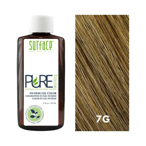 Surface Pure Color 7G Toffee Gold, 59ml/2 fl oz Surface Pure Color 7G Toffee Gold on white background