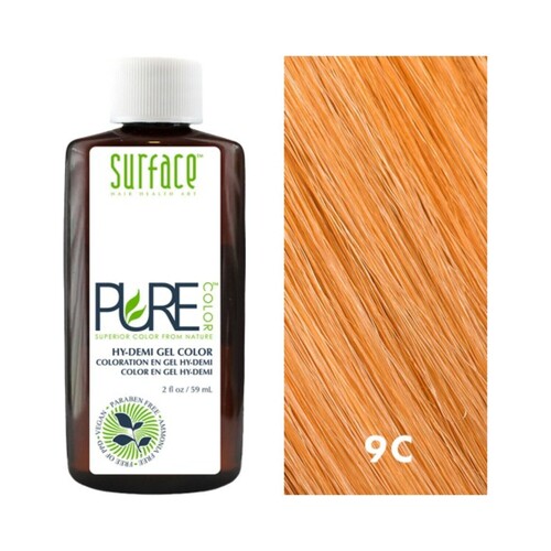 Surface Pure Color 9C Copper, 59ml/2 fl oz Surface Pure Color 9C Copper on white background