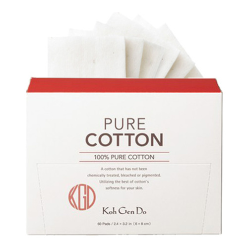 Koh Gen Do Pure Cotton 60 Pads, 1 piece