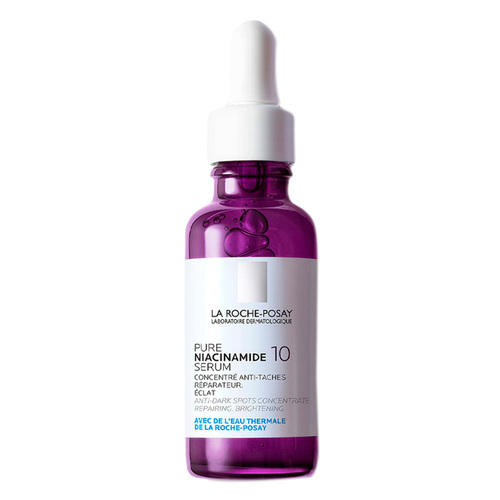 La Roche Posay Pure Niacinamide 10 Serum, 30ml/1.01 fl oz La Roche Posay Pure Niacinamide 10 Serum on white background