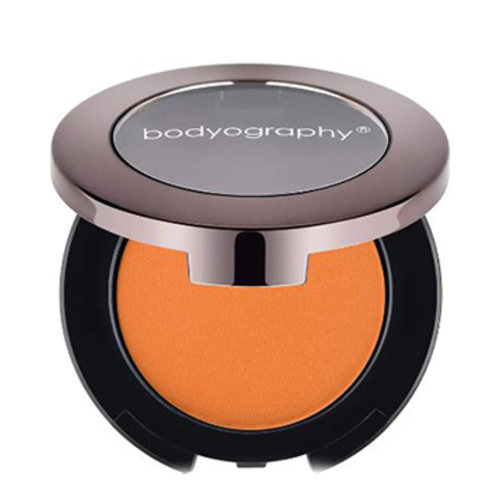 Bodyography Pure Pigment Eye Shadow - Naartjie (Orange), 3g/0.1 oz Bodyography Pure Pigment Eye Shadow - District (Red) on white background