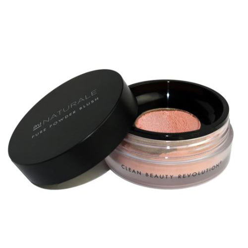 Au Naturale Cosmetics Powder Blusher - Nectar, 9g/0.3 oz Au Naturale Cosmetics Powder Blusher - Apricot on white background