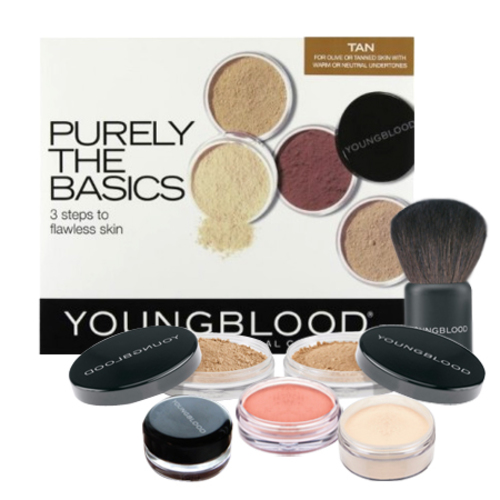 Youngblood Purely the Basics Kits - Tan, 6 pieces