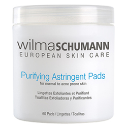 Wilma Schumann Purifying Astringent Pads, 60 pads