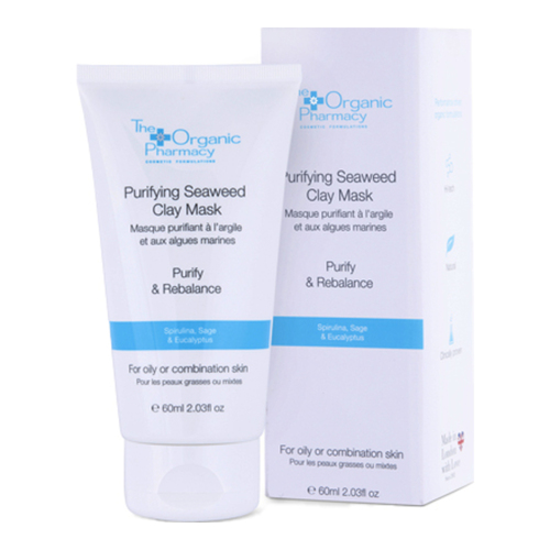 The Organic Pharmacy Purifying Seaweed Clay Mask, 60ml/2 fl oz The Organic Pharmacy Purifying Seaweed Clay Mask on white background