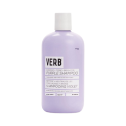 Purple Shampoo on white background