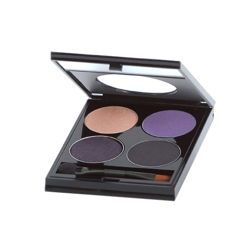 Mineralogie Quad Pressed Eye Shadow Compact - Temptress Collection on white background